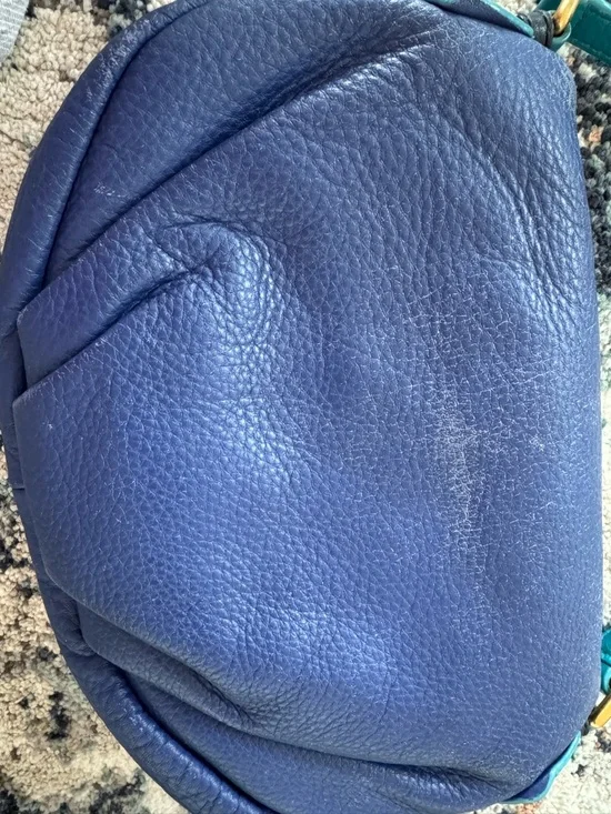 Marc by Marc Jacobs  Blue Leather Crossbody Bag - Picture 5 of 5